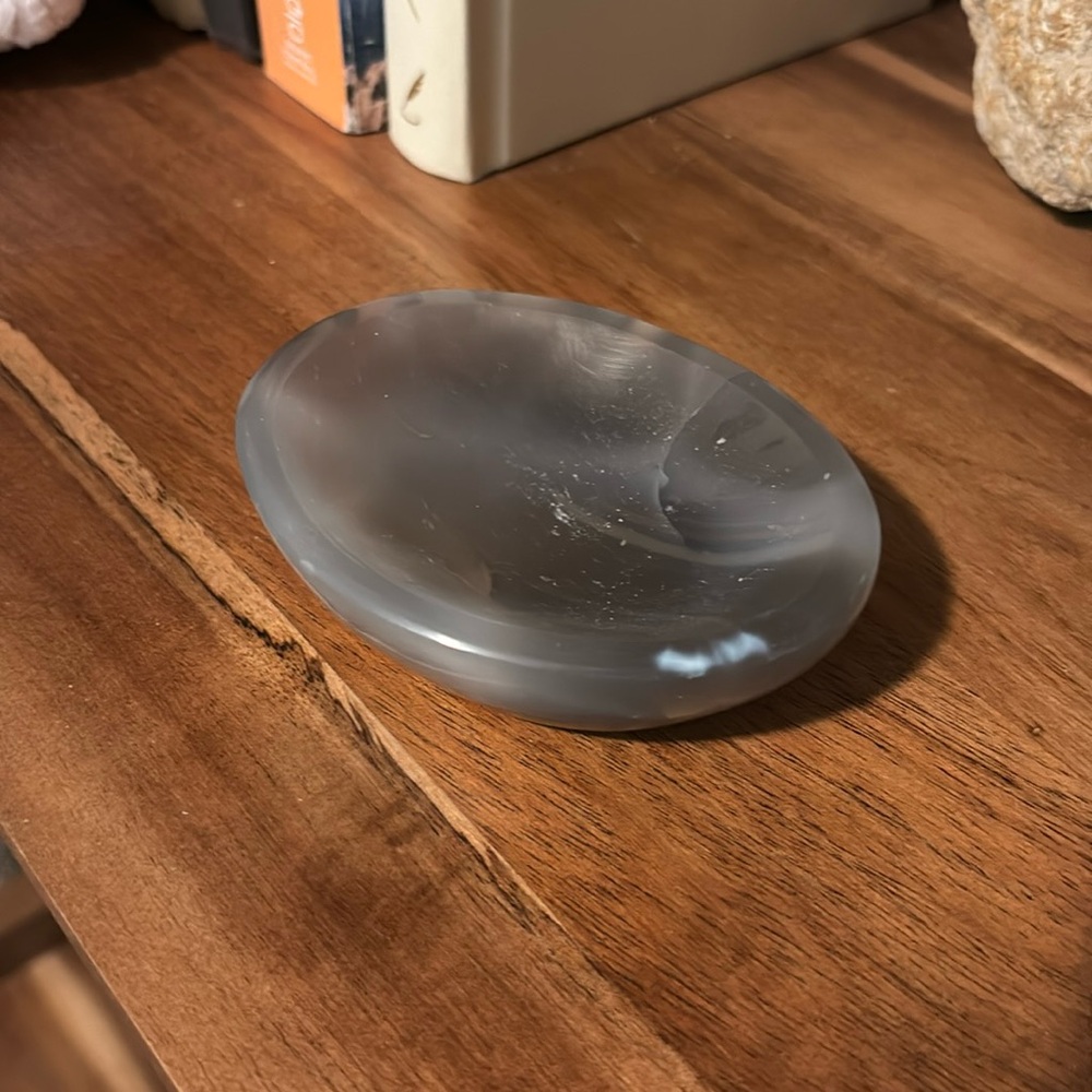 Orca agate bowl